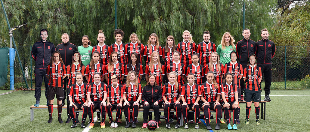 Effectif OGC Nice 2013/2014, équipe feminines
