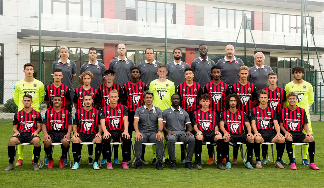 Effectif OGC Nice 2018/2019, équipe u19