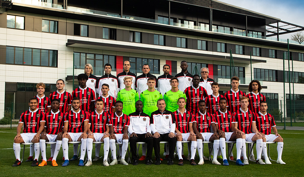 Effectif OGC Nice 2017/2018, équipe u19